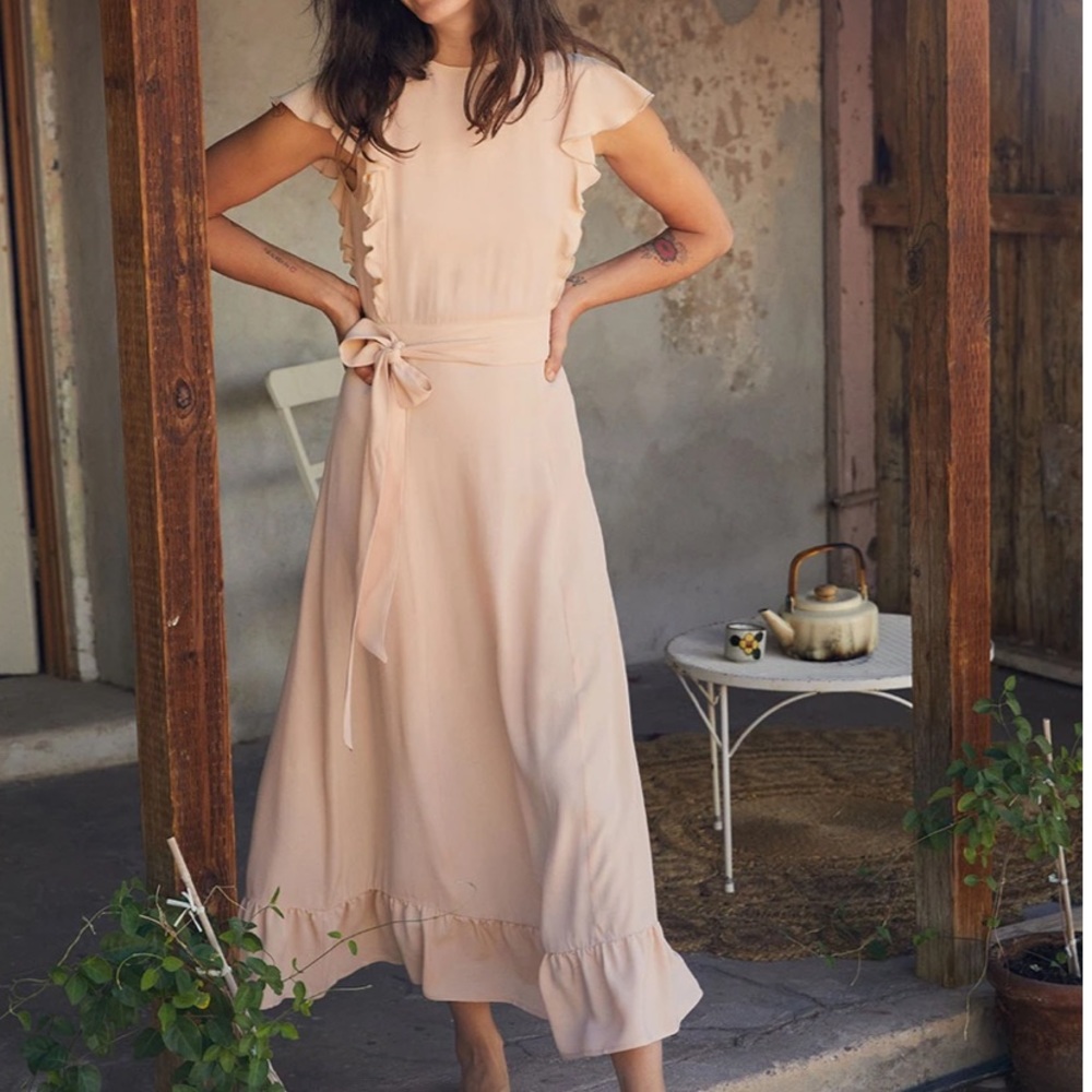 Christy Dawn Quinn Dress in Butterscotch